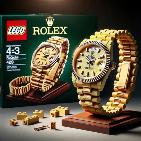 lego watch set rolex|are lego watches real.